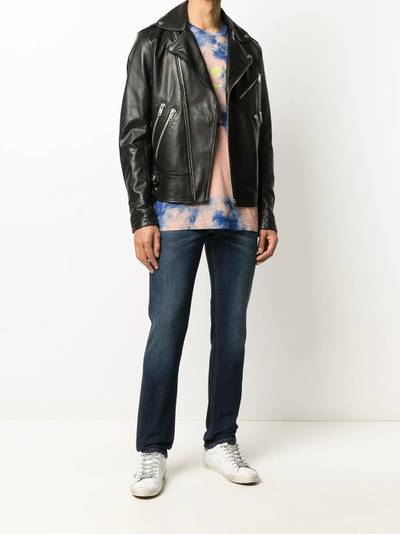 Diesel buckled multi-pocket bikerjacket outlook