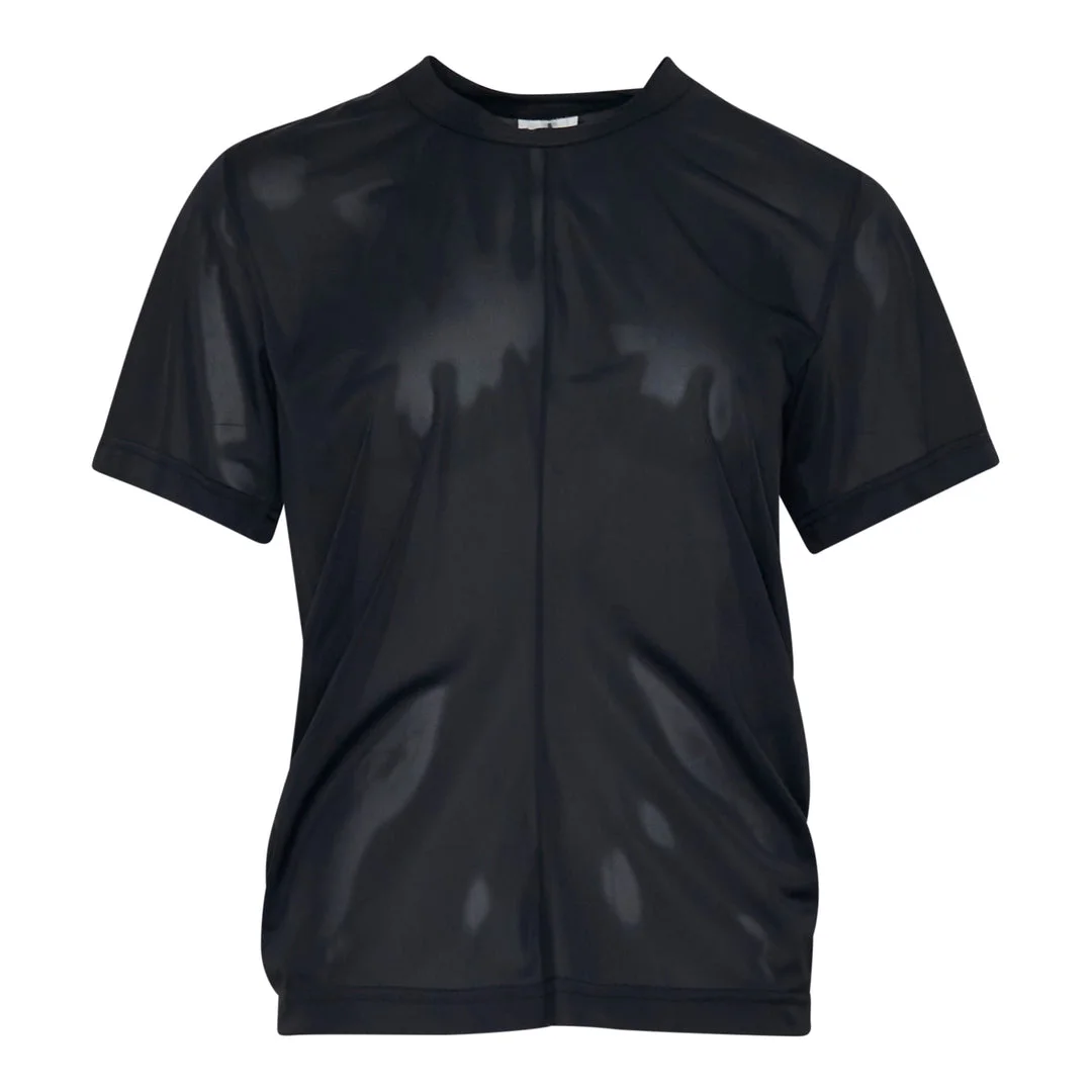 Sheer Short Sleeve Tee - 1