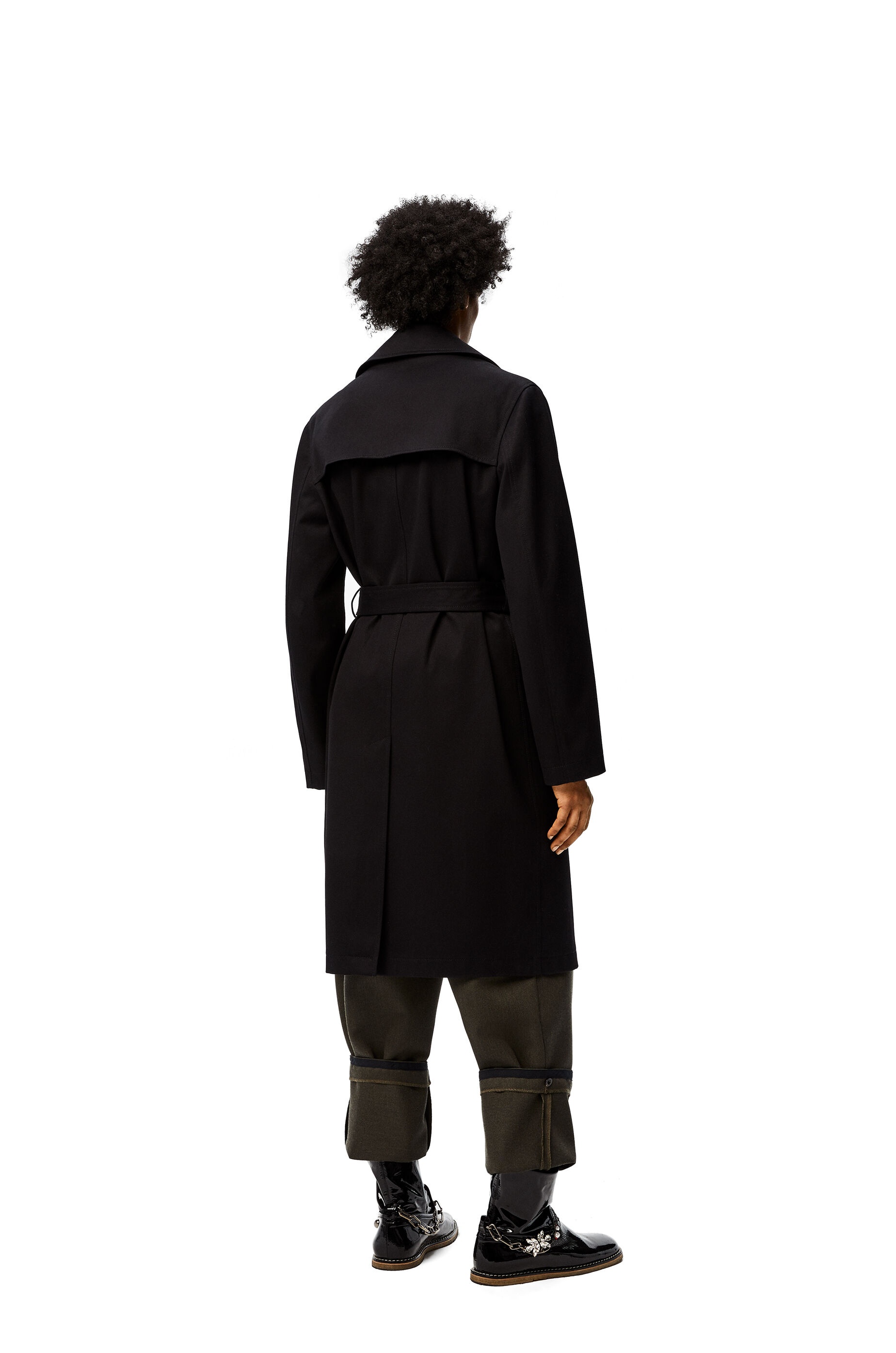 Trench coat in cotton - 4