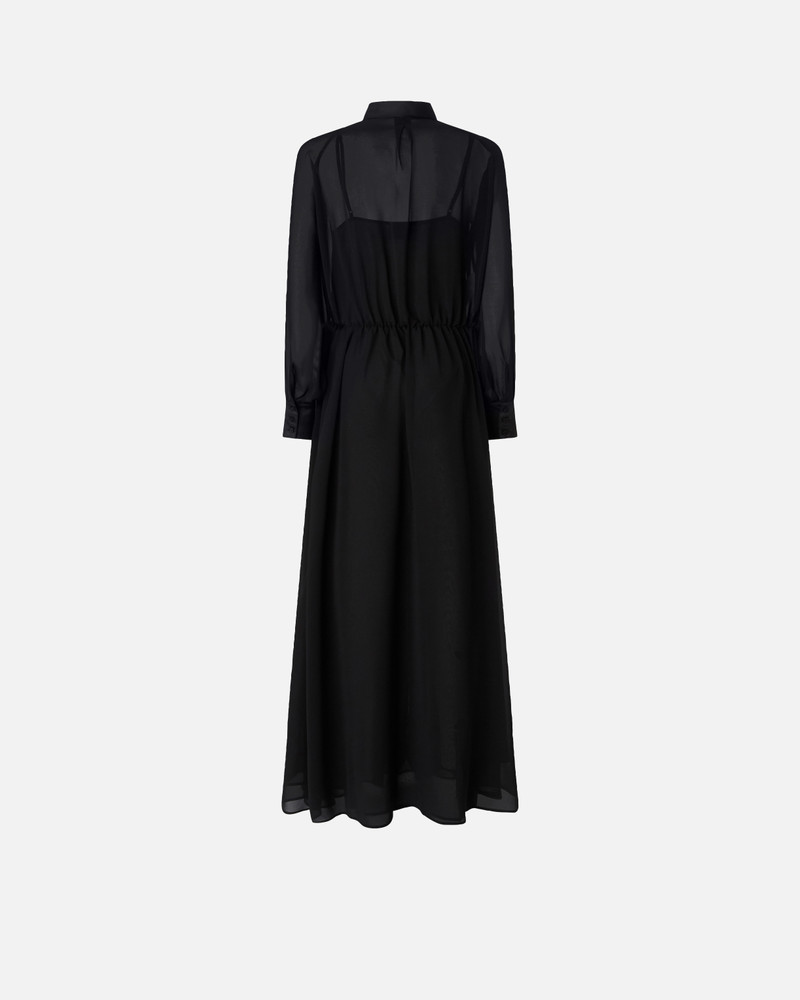 SEMI-SHEER LONG DRESS 6