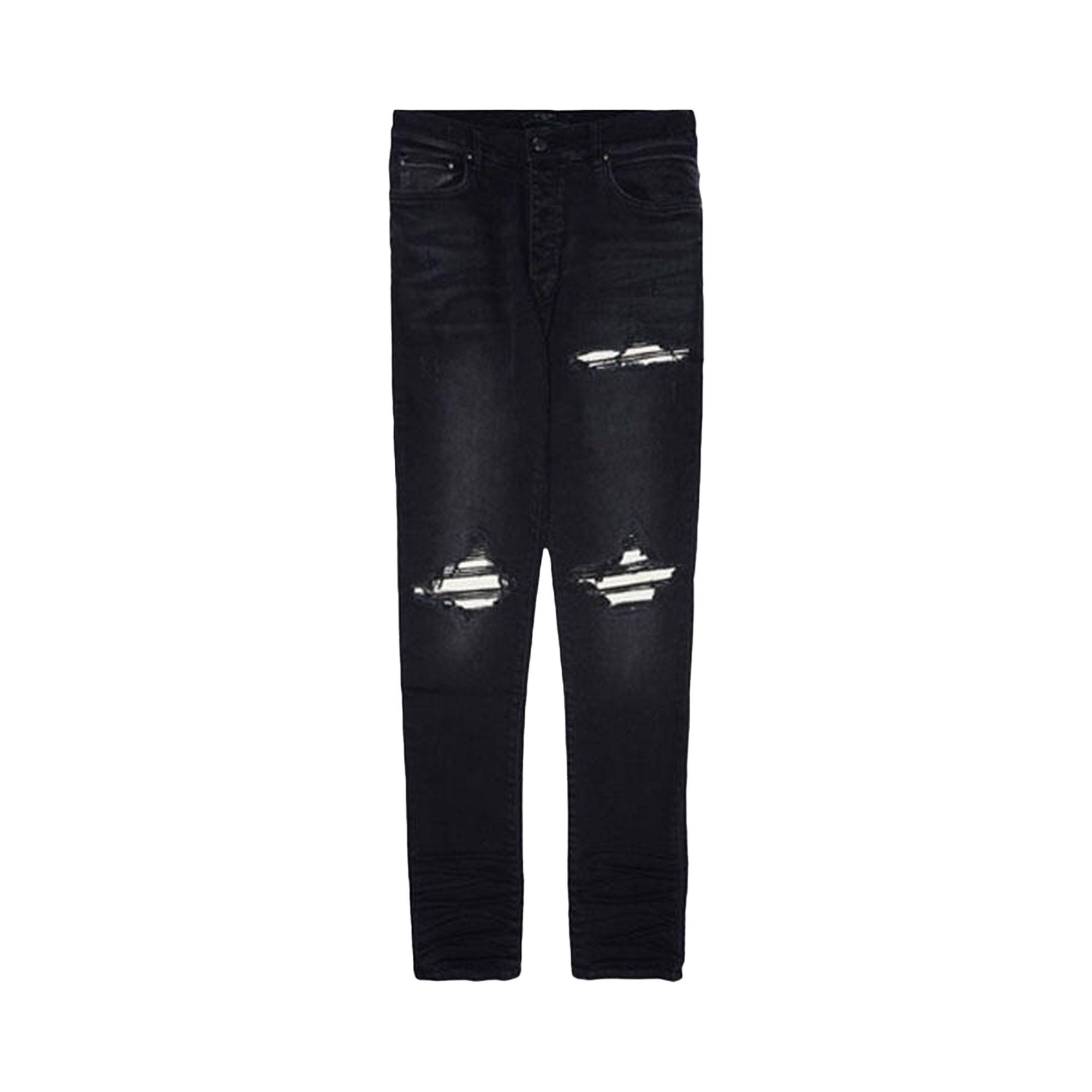 Amiri MX1 Ultra Suede Jean 'Vintage Black' - 1