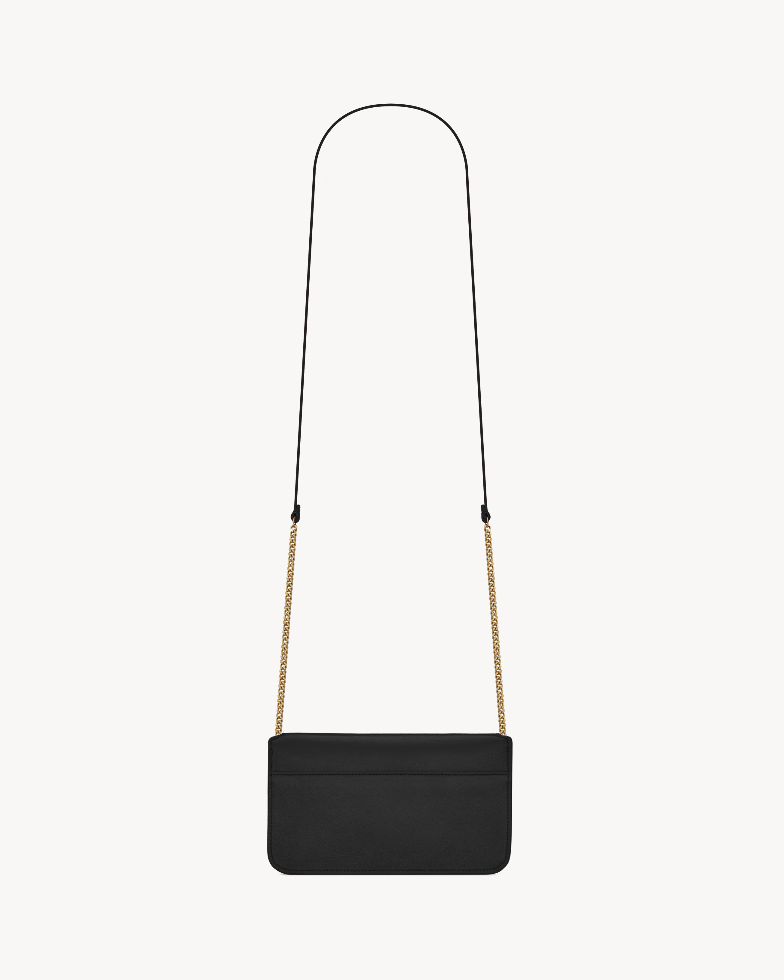 CASSANDRE PHONE HOLDER IN SMOOTH LEATHER - 3