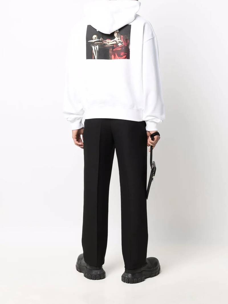 Off-White Caravaggio Paint Over hoodie outlook