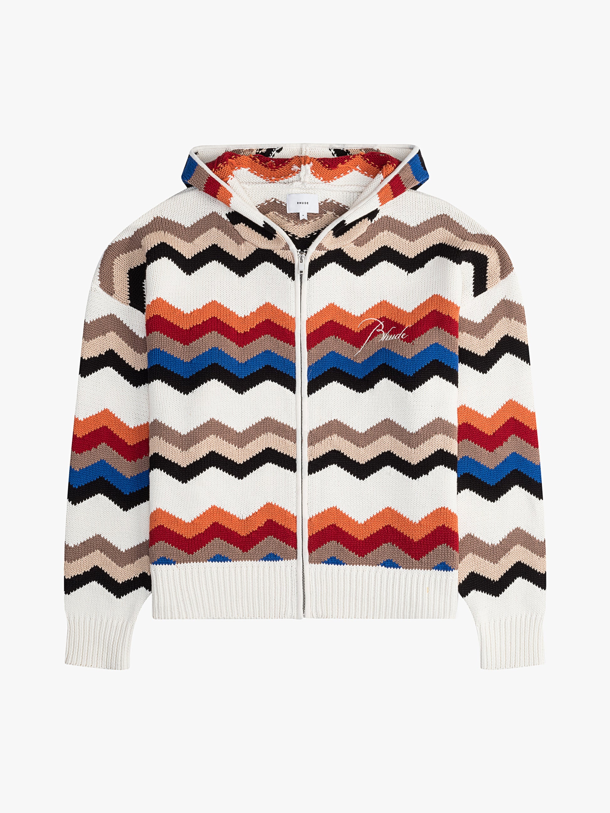 RHUDE CYRIL KNIT ZIP-UP - 1