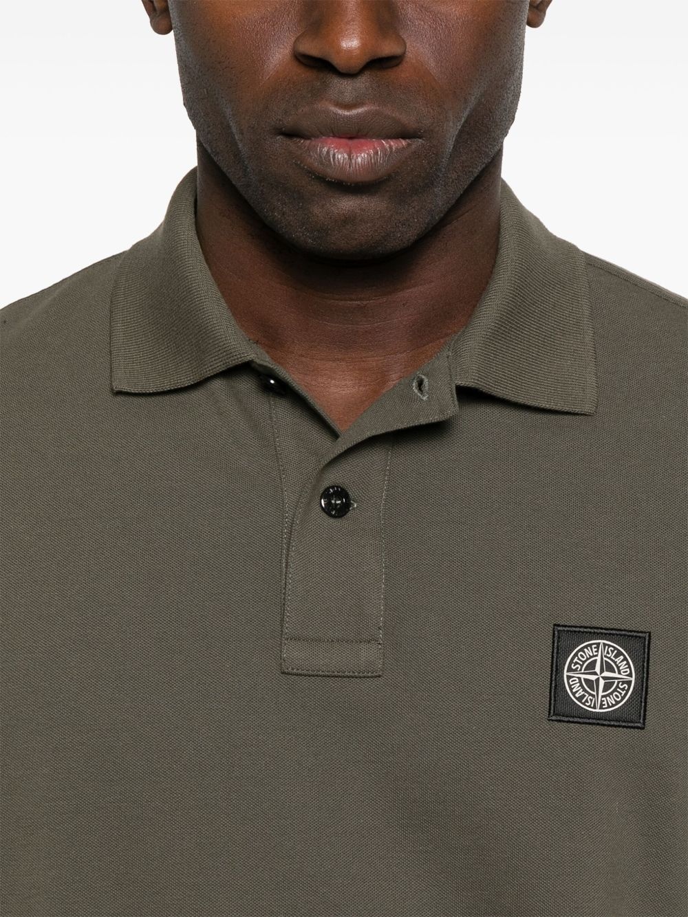 piqué-weave polo shirt - 4