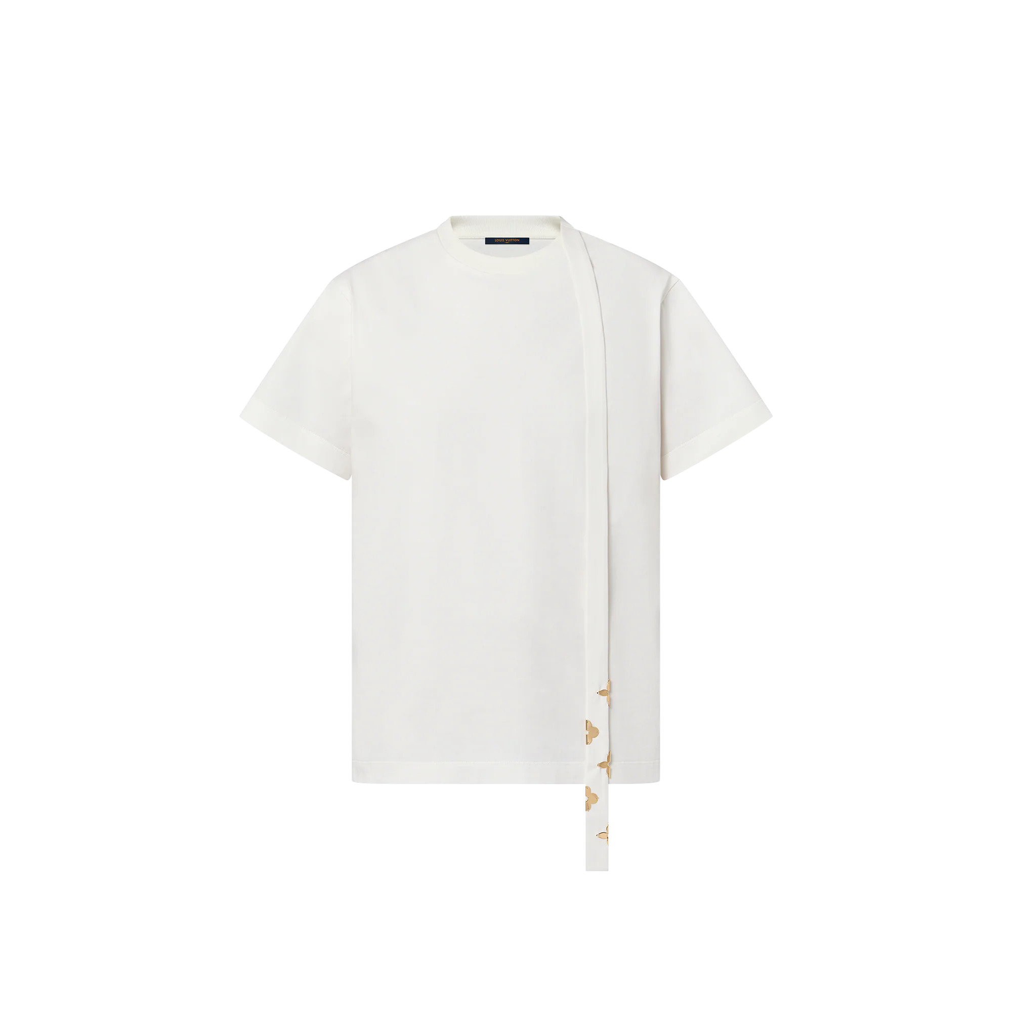 Monogram Accent Lavaliere T-Shirt - 1