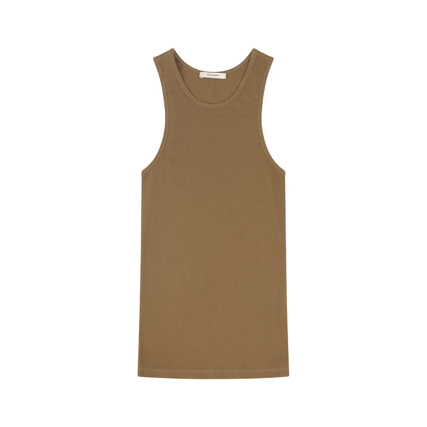 MUSCLE TANK TOP DUNE - 1