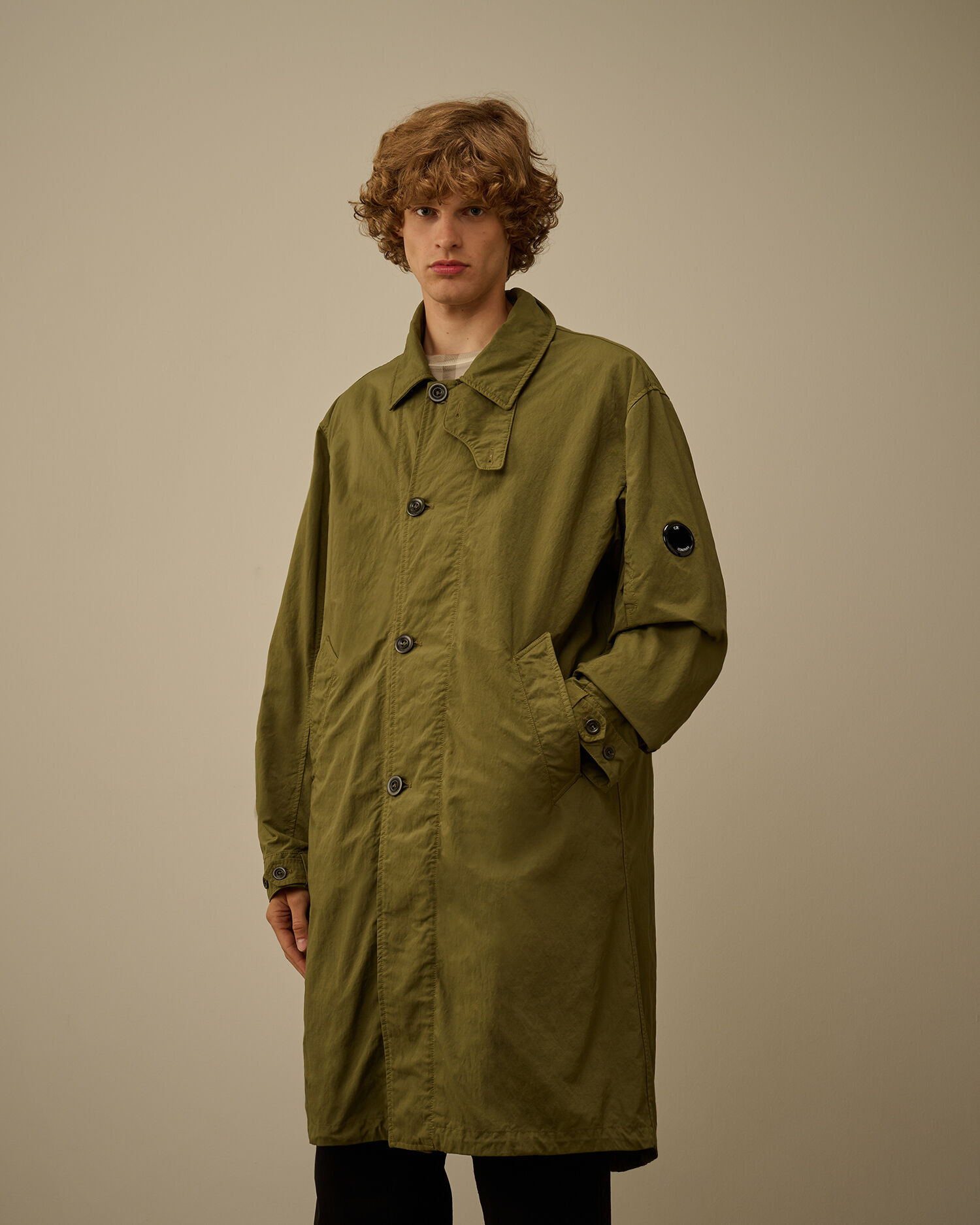 Twill Fishtail Padded Coat - 3