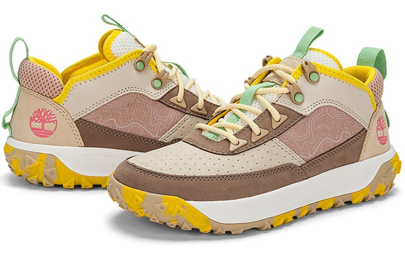 Timberland (WMNS) Timberland GreenStride Motion 6 Leather and Fabric Low Hiker 'Medium Beige Nubuck' A5Z5MW outlook