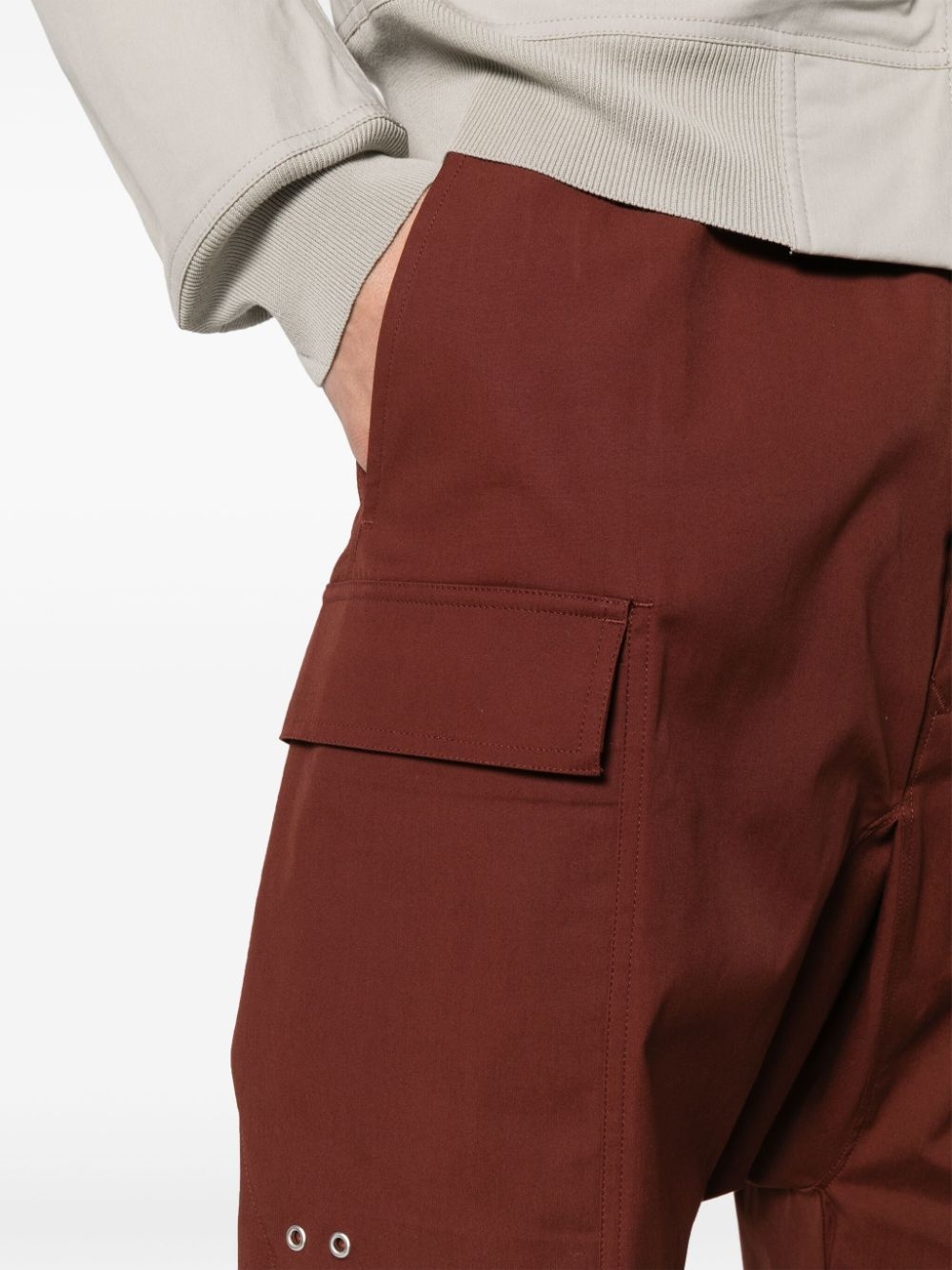 cropped cargo trousers - 5