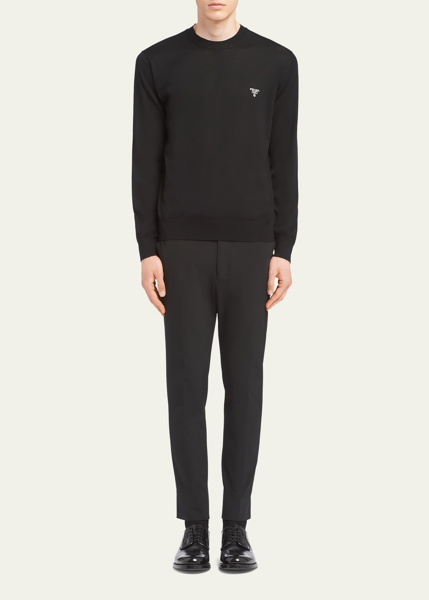 Men's Superfine Wool Crew Sweater - 2