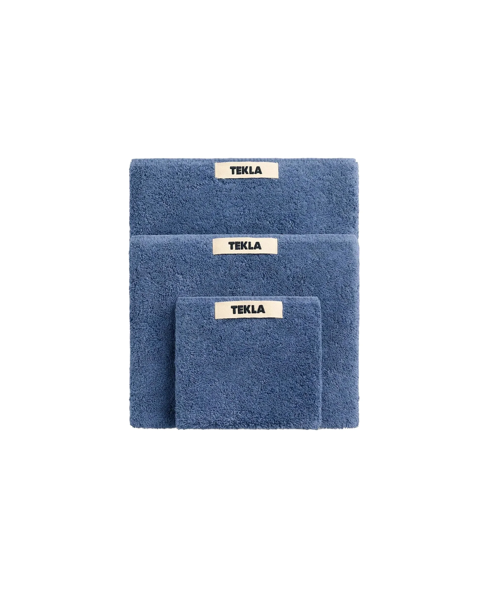 Tekla Terry Hand Towel Storm Blue - 1