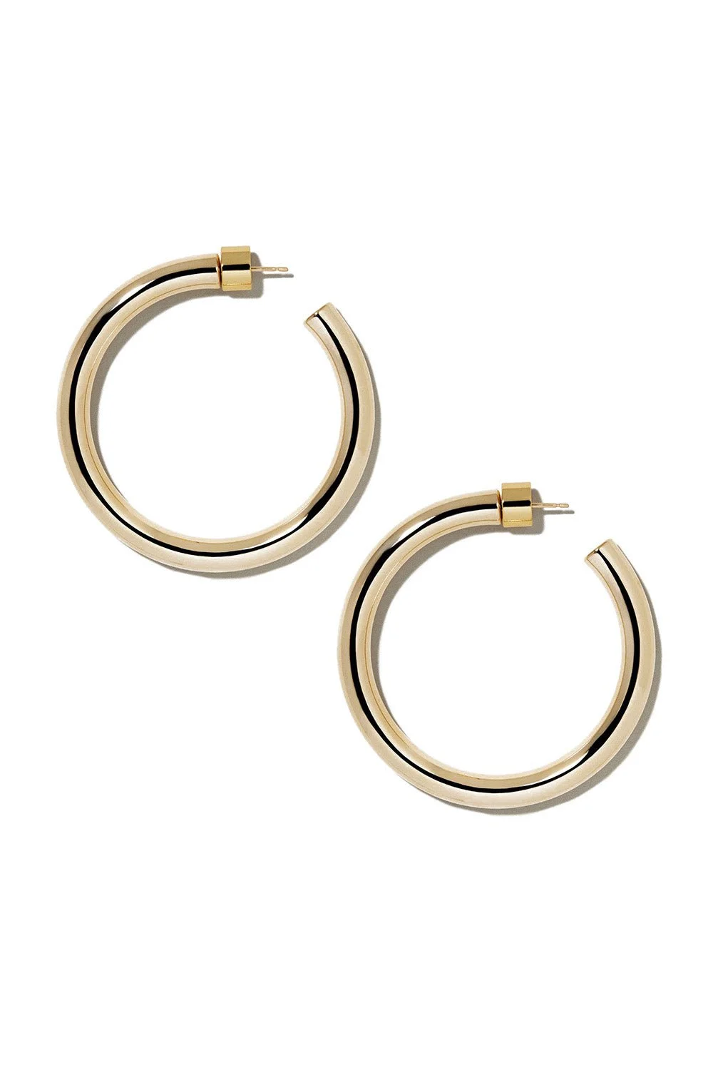 Natasha Baby Hoop Earrings - Yellow Gold - 1.5 - 1