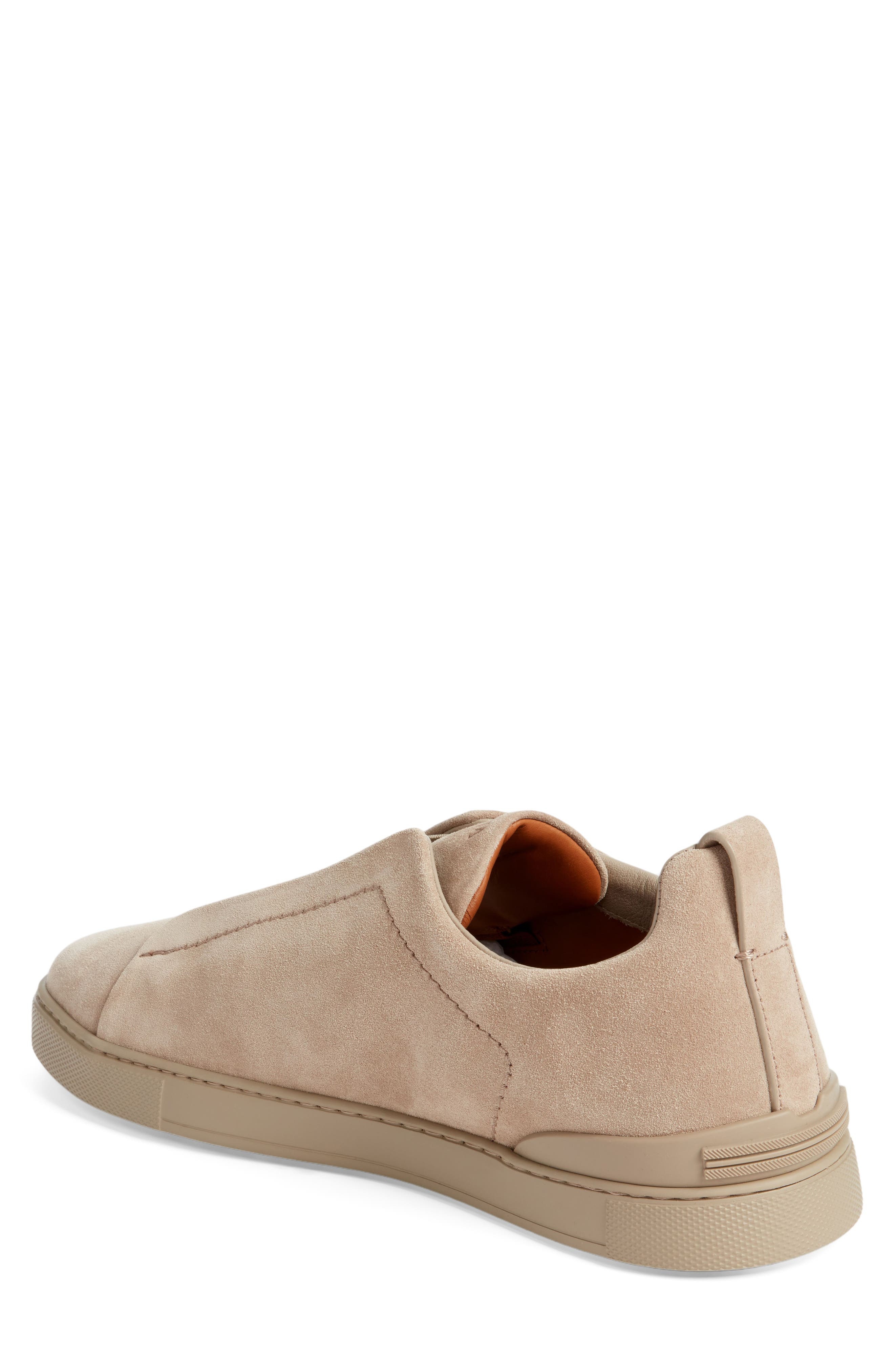 Triple Stitch Suede Sneaker - 2