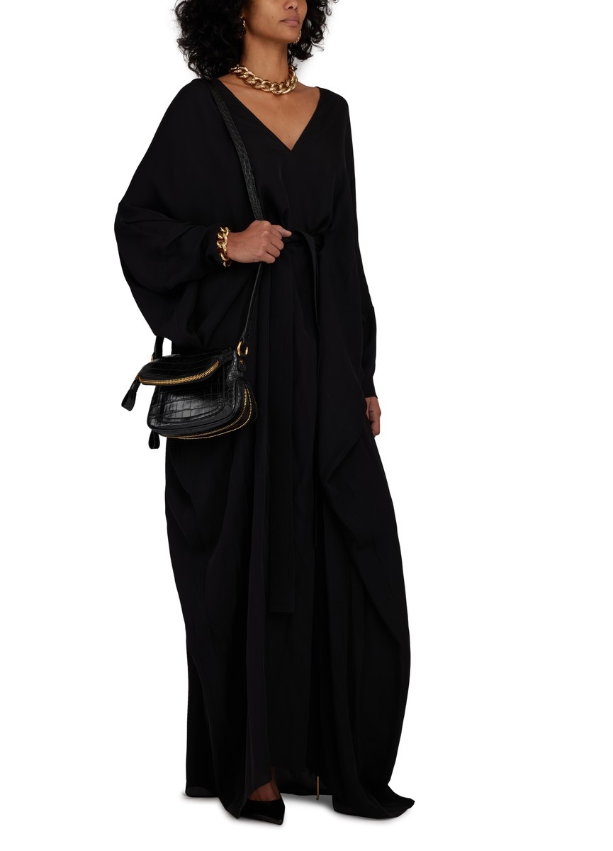 Georgette long kaftan - 6