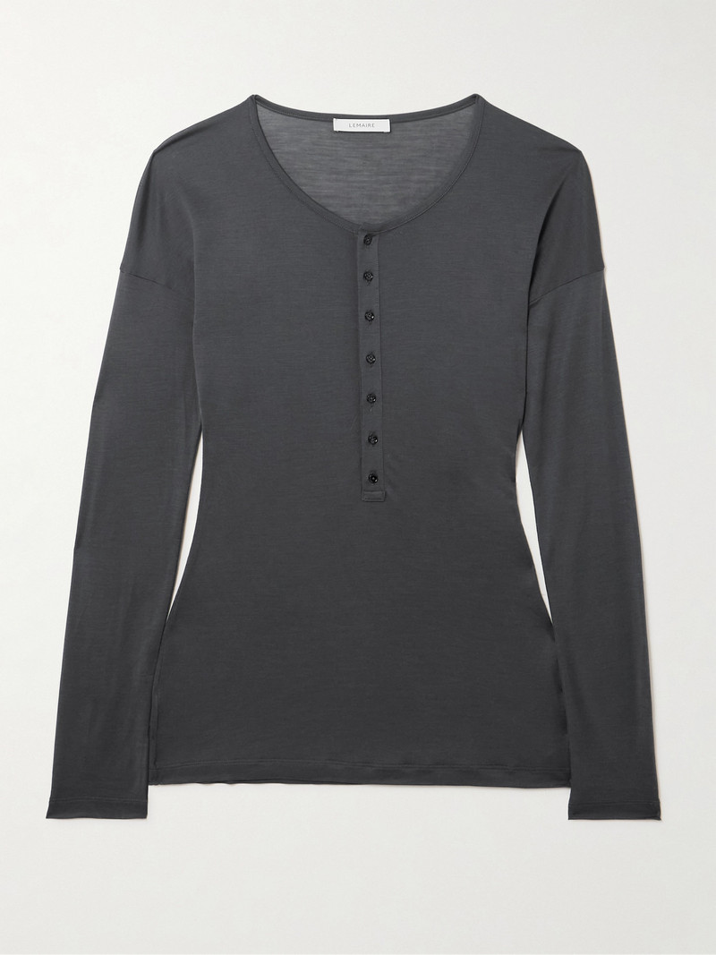 Silk-jersey T-shirt 1