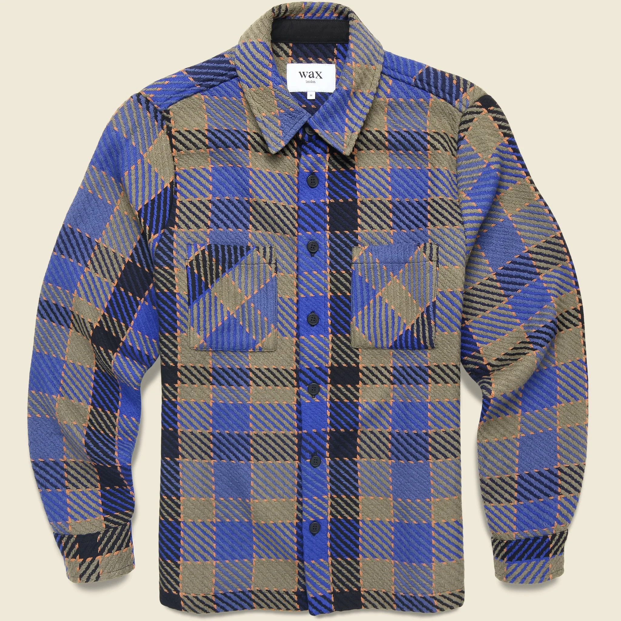 Whiting Overshirt - Pike Check Blue Multi - 1