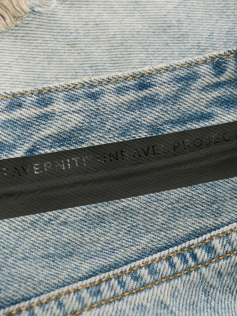 zip pockets denim skirt 7