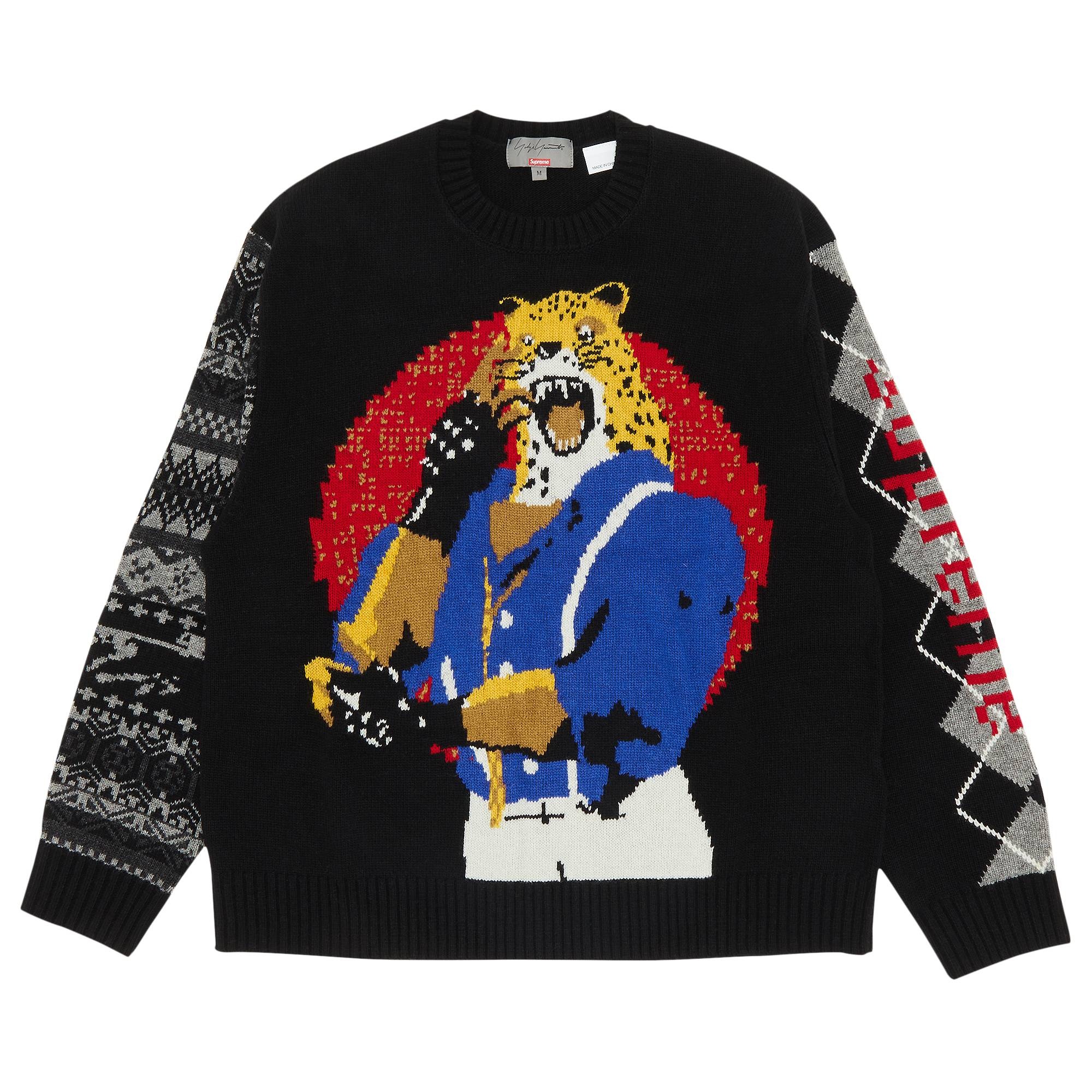 Supreme x Yohji Yamamoto x TEKKEN Sweater 'Black' - 1