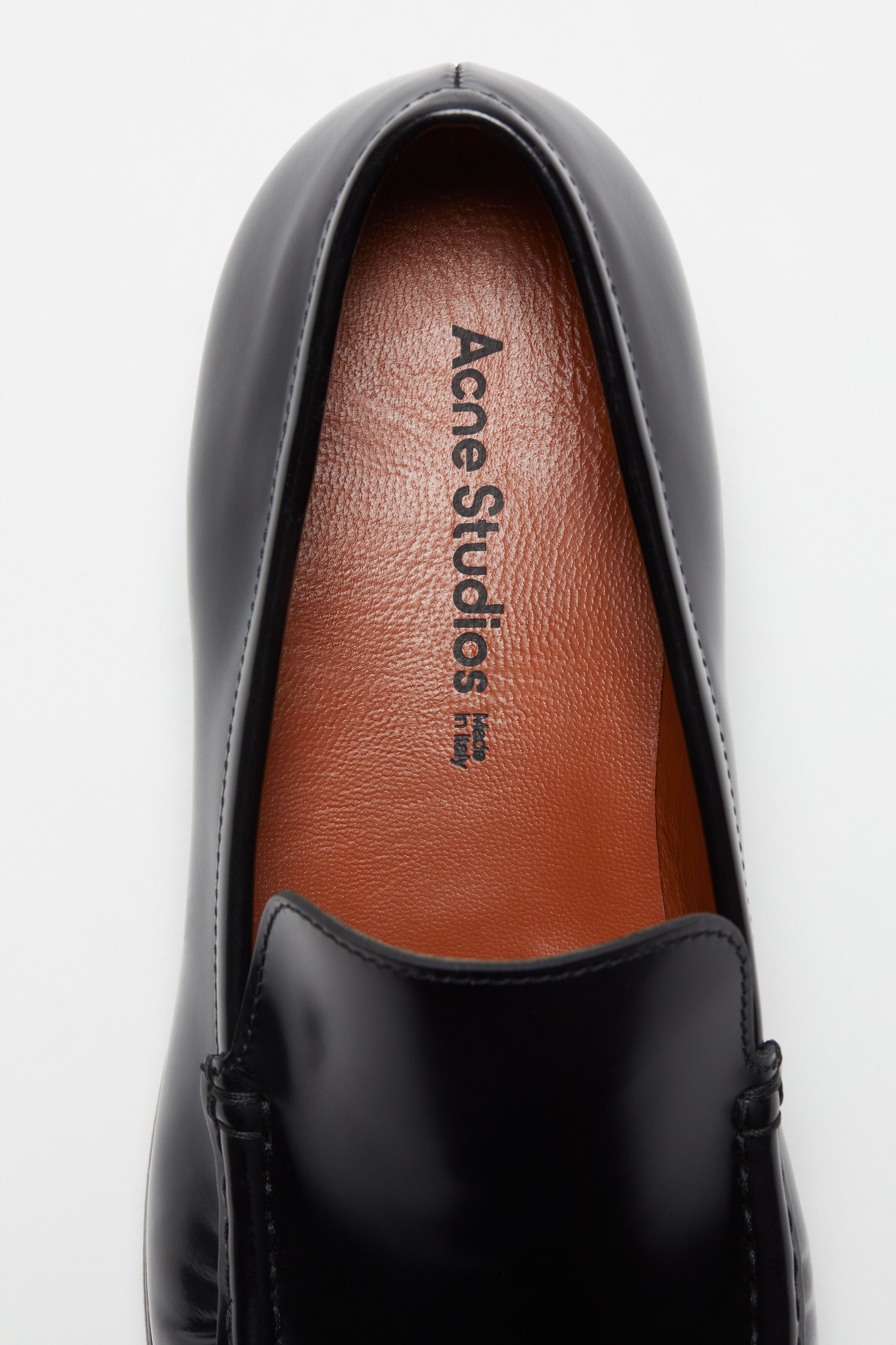 Acne Studios Leather Loafers ブラッシュ レザー ローファー Acne Studios Boafer Leather Loafers | Saks Fifth Avenue