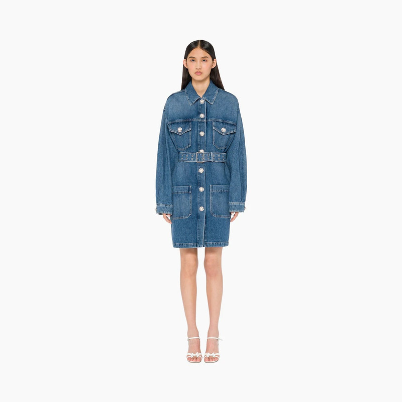 Miu Miu Denim blouson jacket outlook