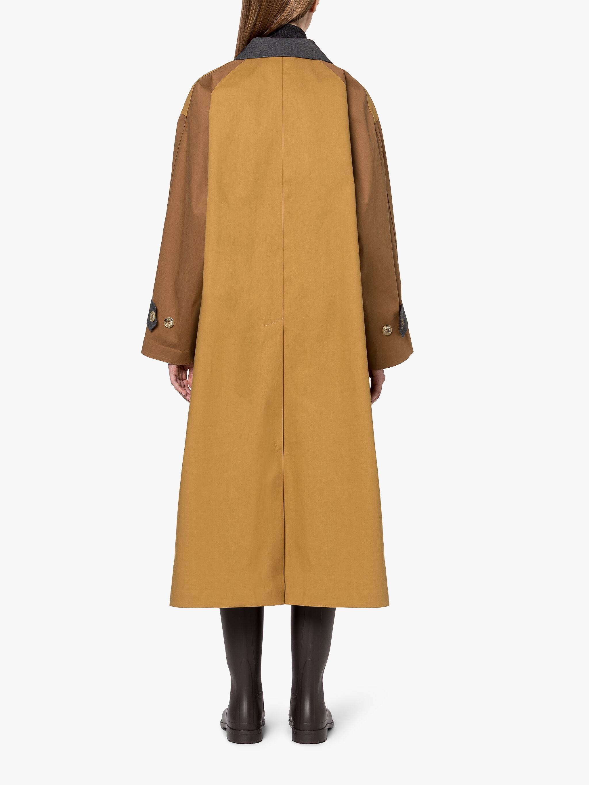 BOWLAND AUTUMN BONDED COTTON LONG COAT - 4