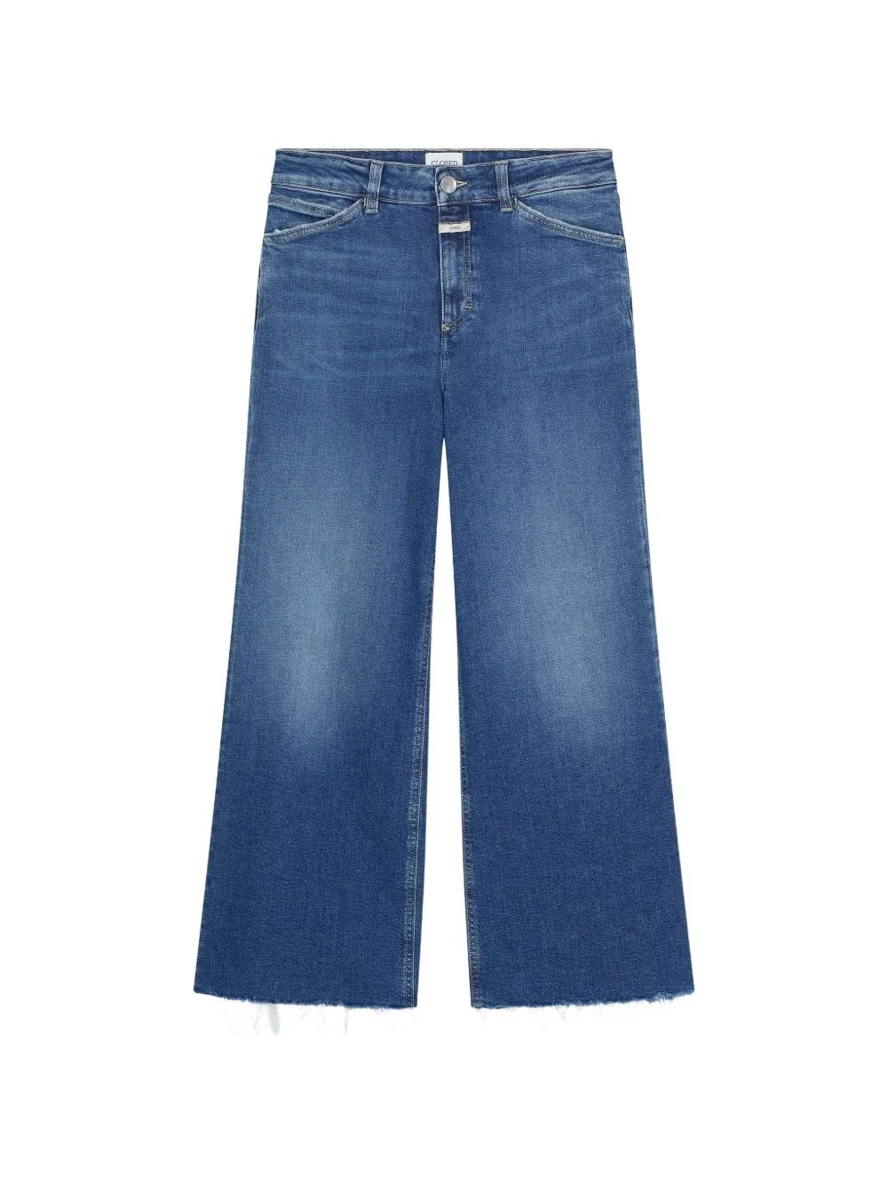 Cropped denim jeans - 1