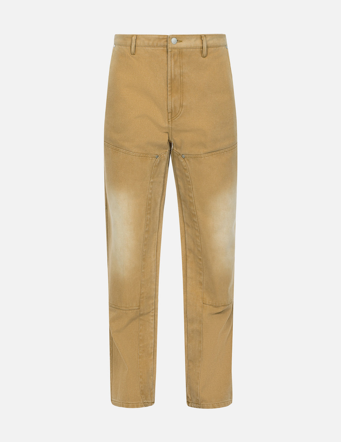 SEAGULL APPLIQUÉ EMBROIDERY BAGGY FIT CARPENTER PANTS - 2