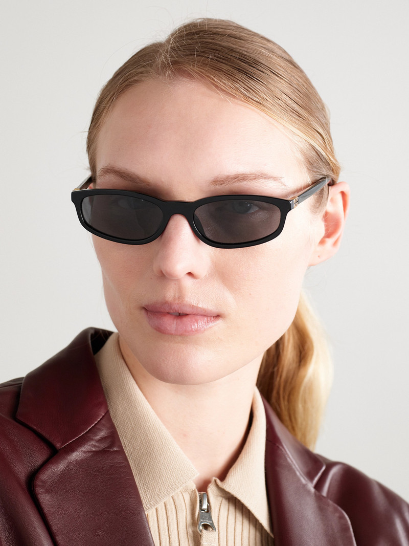 Miu Miu Oval-frame Acetate Sunglasses outlook
