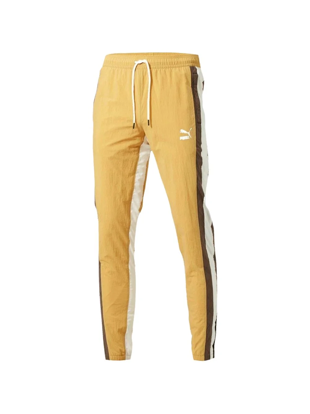 woven stripe track pants - 1