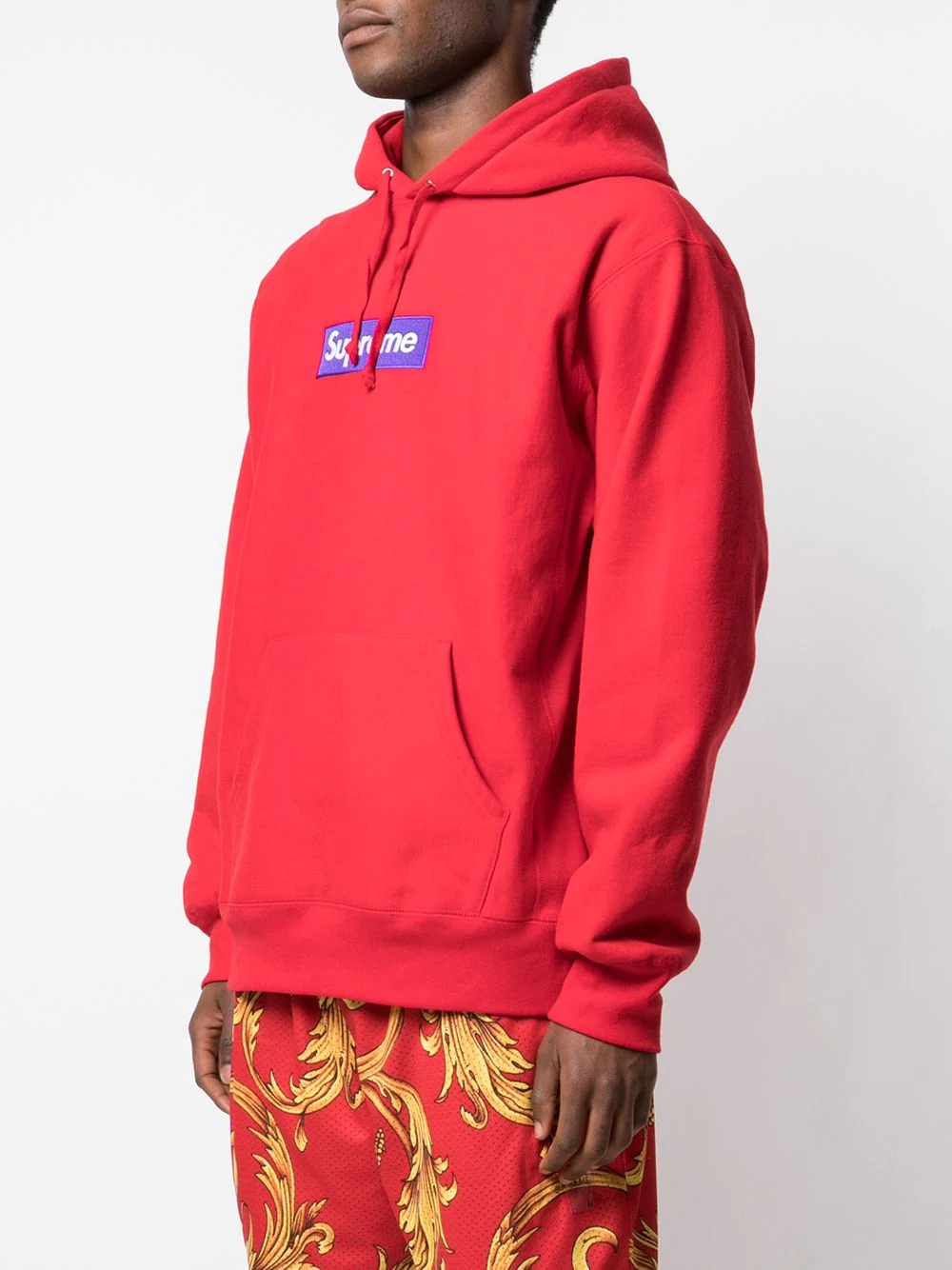 box logo hooded sweatshirt - 3