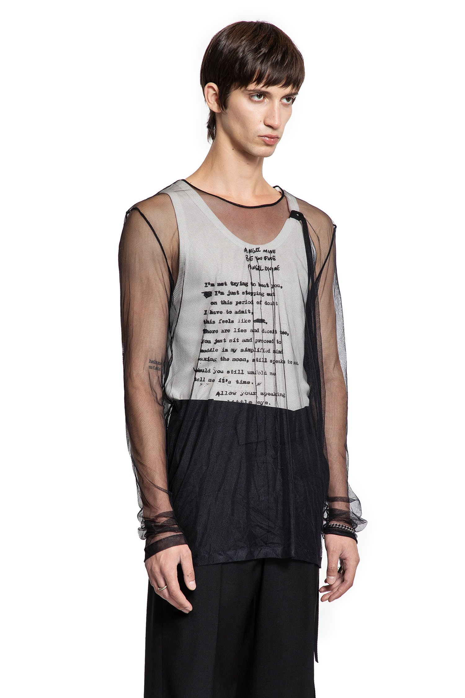 Angel-Divine-Long-Sleeve-T-Shirt-In-Tulle - 2