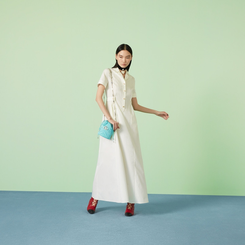 GUCCI Cotton poplin dress outlook