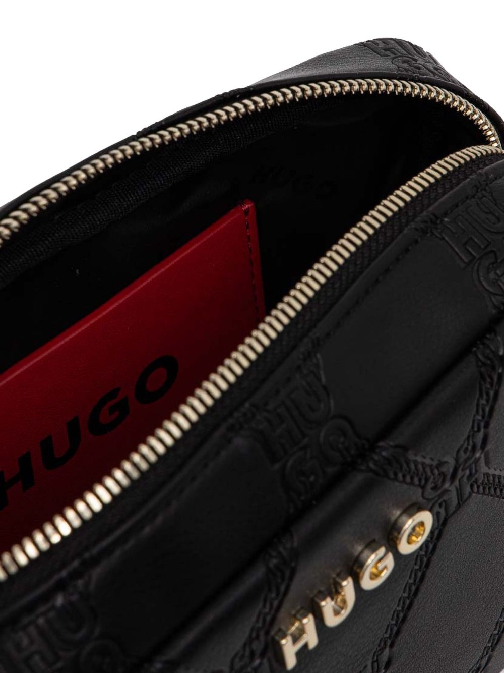 debossed-monogram cross body bag - 5