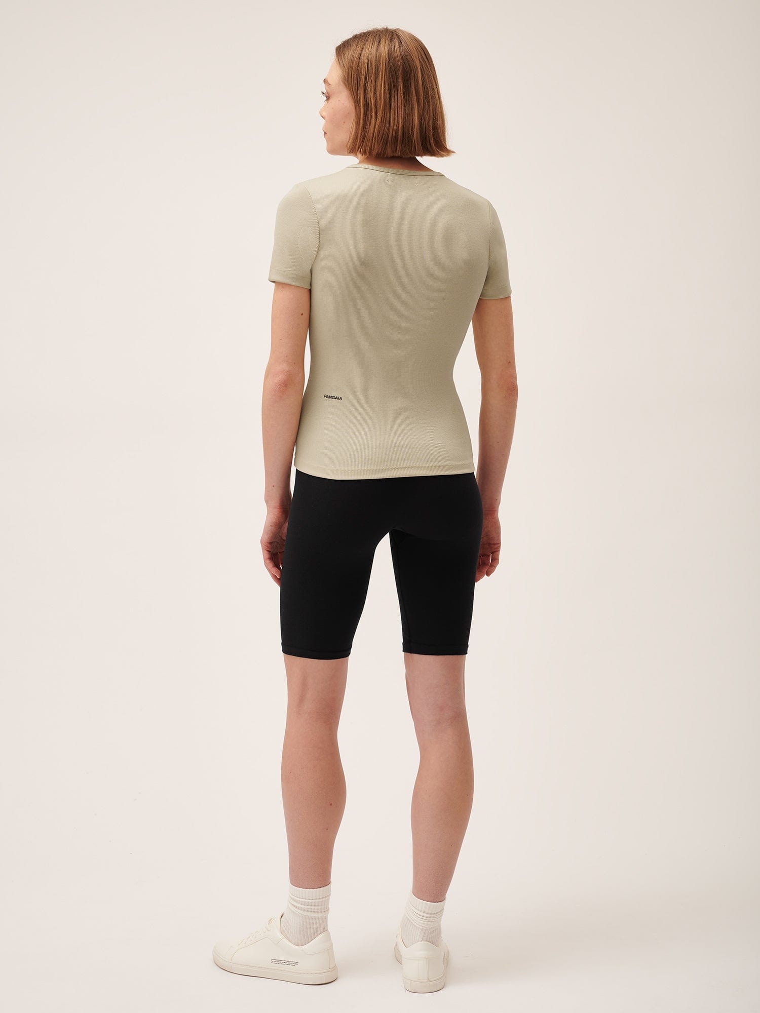 Women's 365 Lightweight Rib T-Shirt - Maitake Beige - 3
