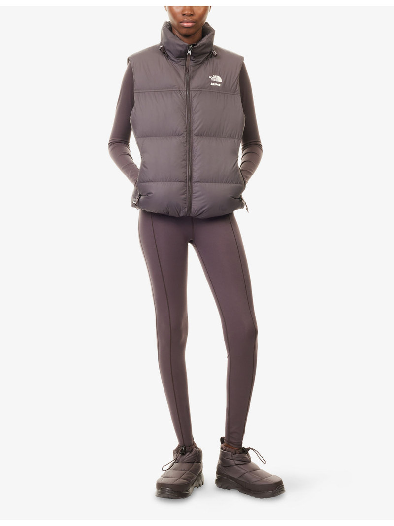 The North Face The North Face x SKIMS 1996 Nuptse Hooded Shell-Down Vest outlook