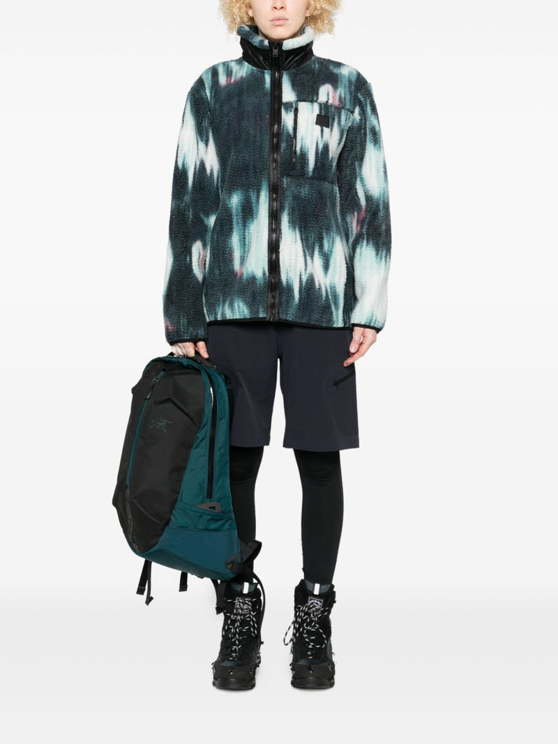 RAINS tie-dye jacket outlook