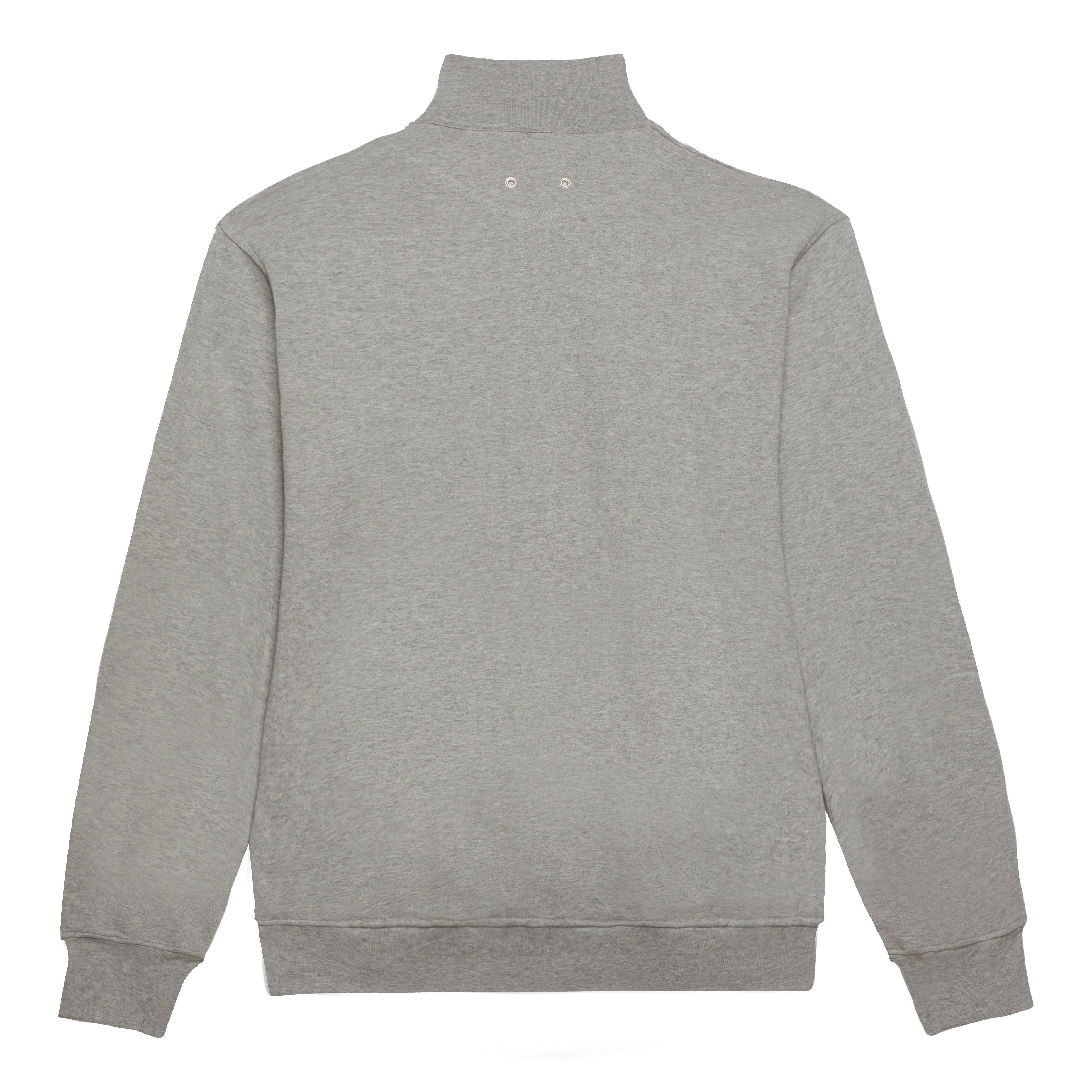 Men Front Zip Sweatshirt Embroidered Logo Velvet Starlettes - 2