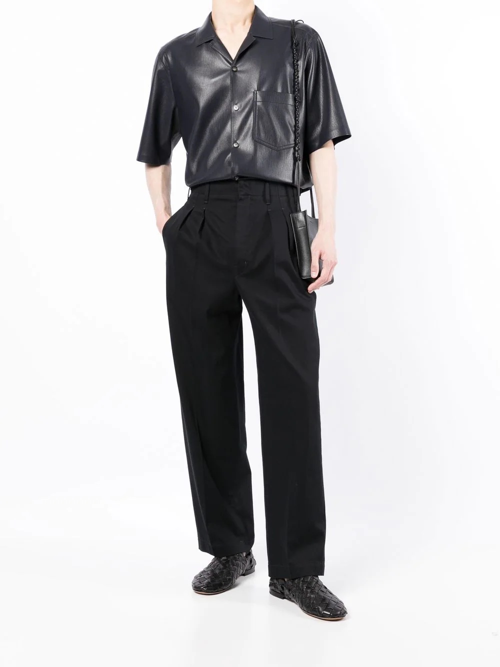 front-pleat tailored trousers - 2