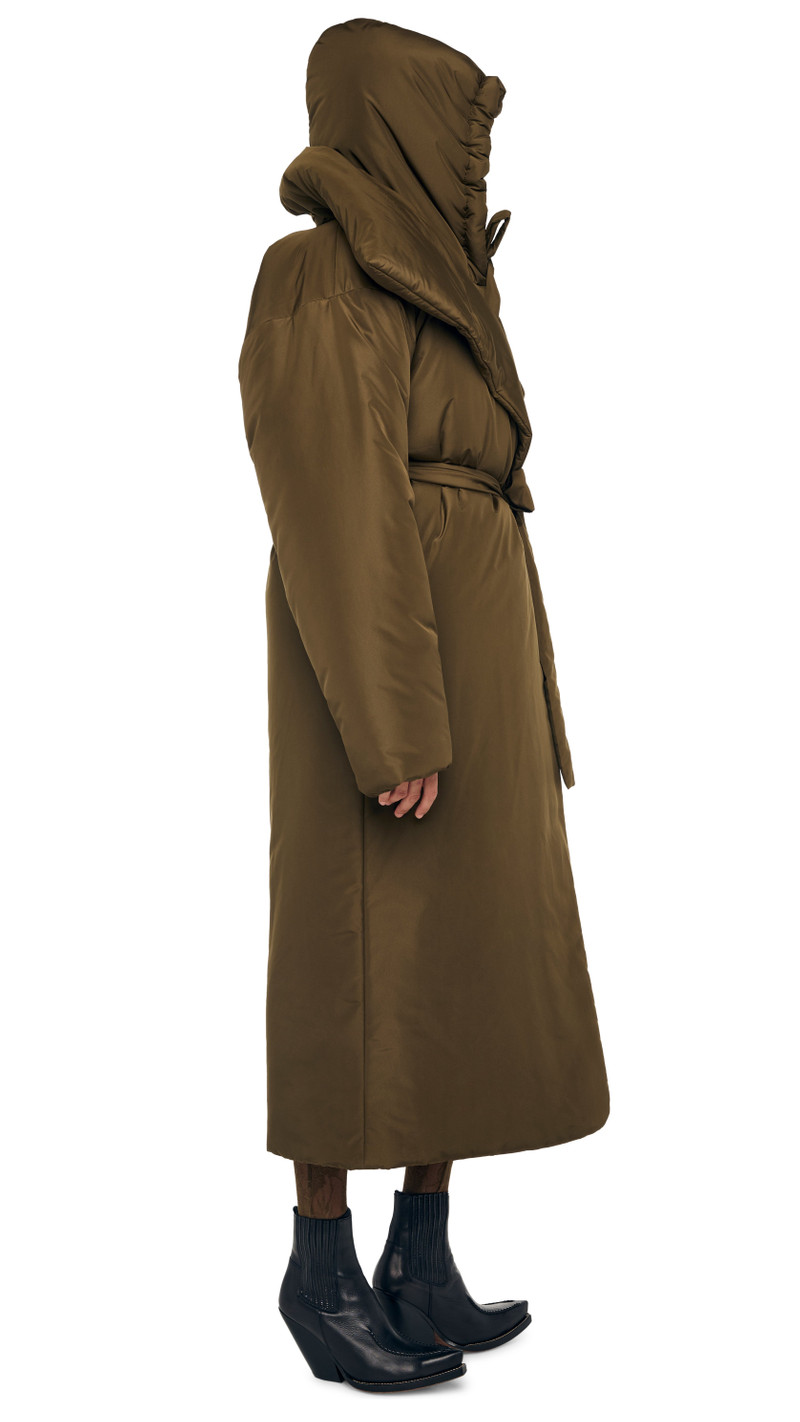 HIGH COLLAR OS BF SLEEPING BAG COAT 4