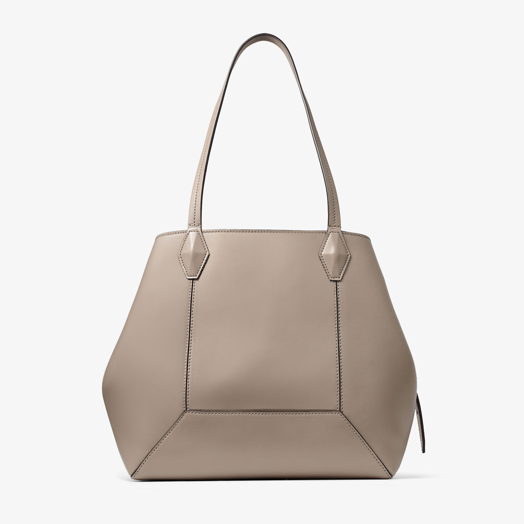 Diamond Tote M
Taupe Calf Leather Tote Bag - 6