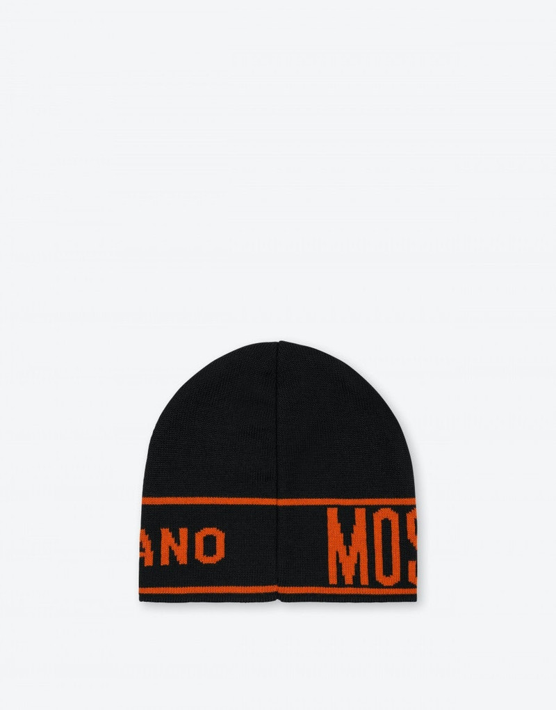 Moschino MOSCHINO MILANO KNIT HAT outlook