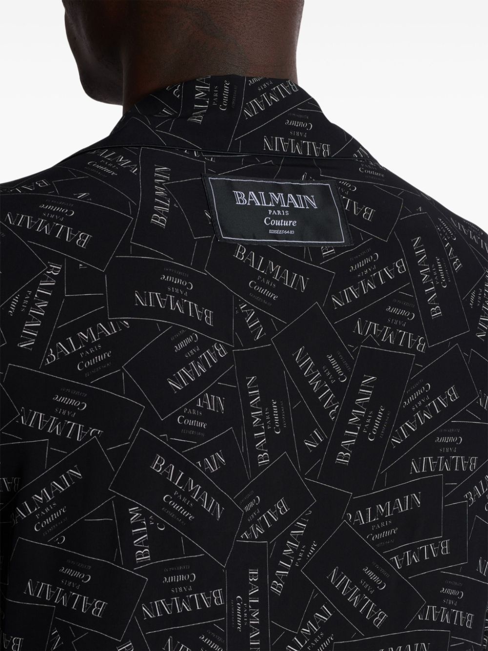 logo-print shirt - 7
