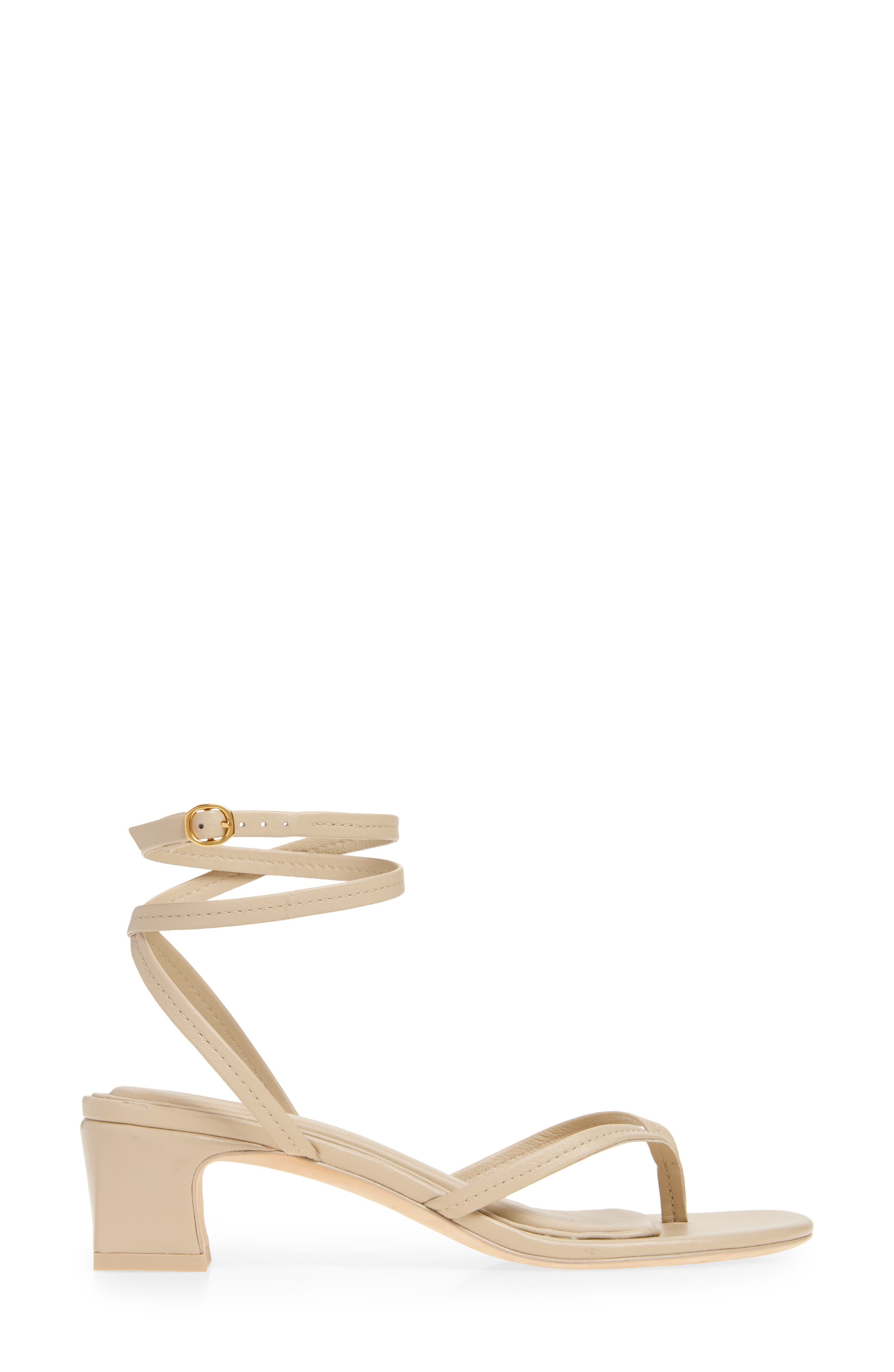 rag & bone Gemma Ankle Strap Sandal in Macadamia at Nordstrom - 3