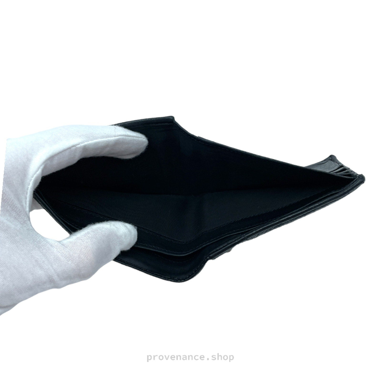 Gucci GG Supreme Bifold Wallet - Black - 8