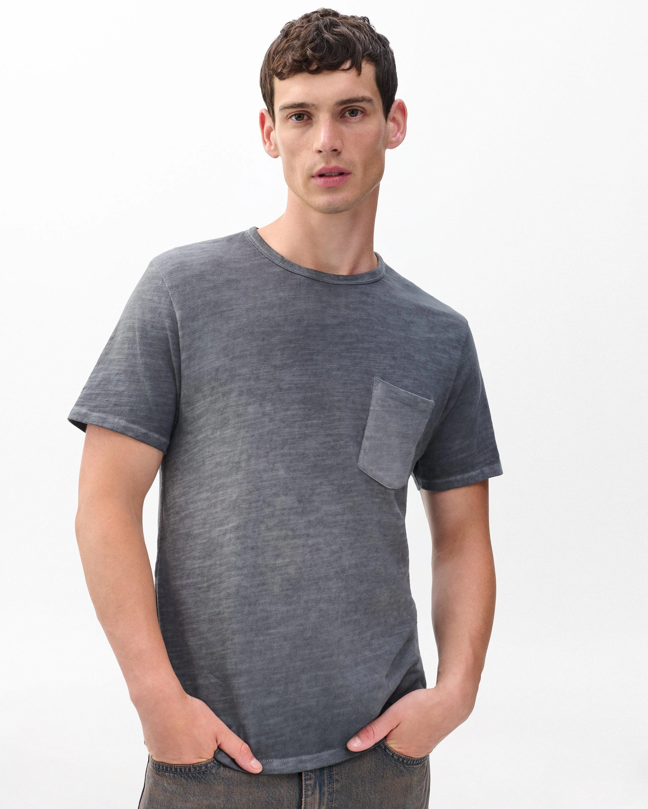 Washed Classic Flame Tee - 1
