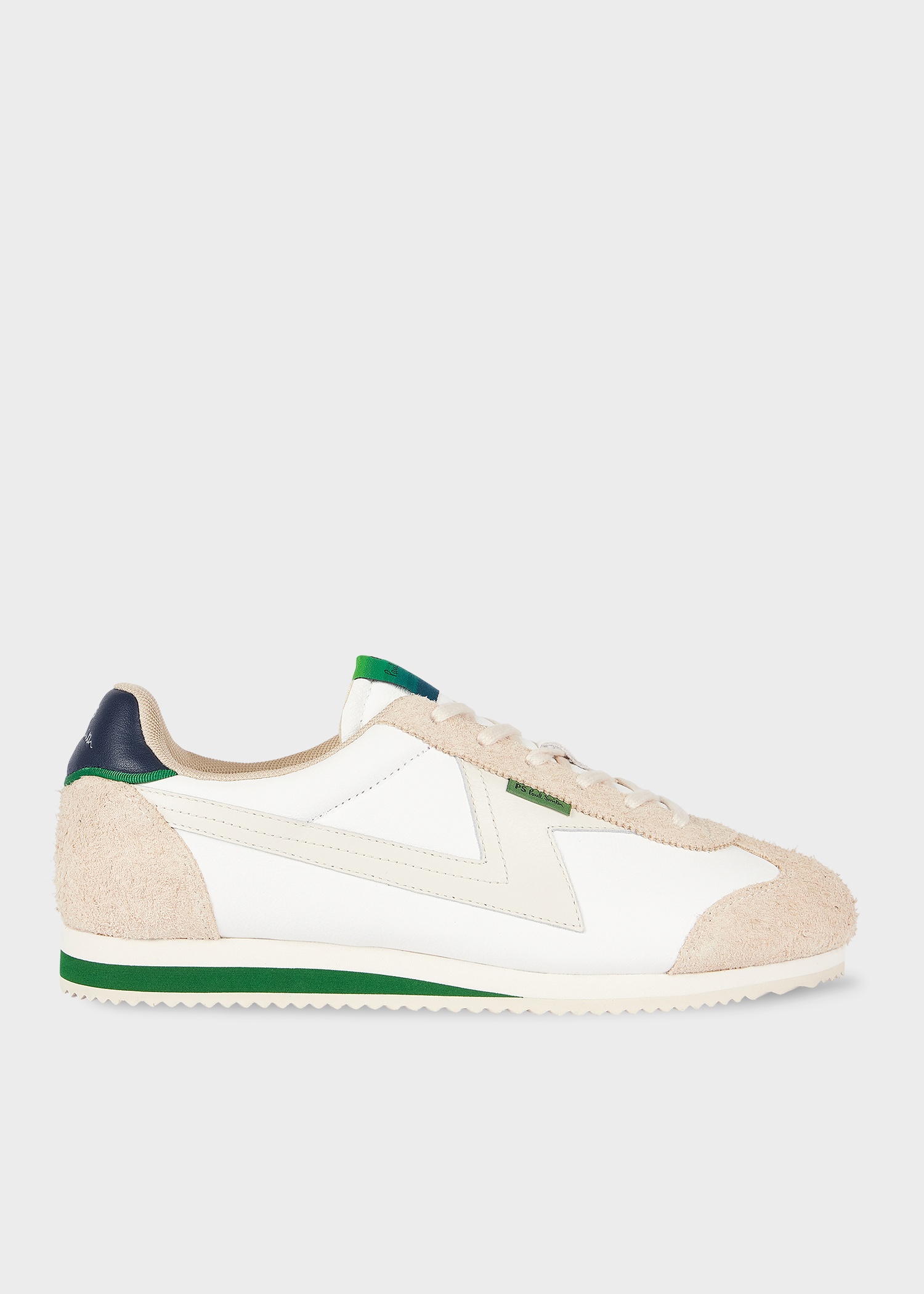 White 'Atlanta' Trainers - 1