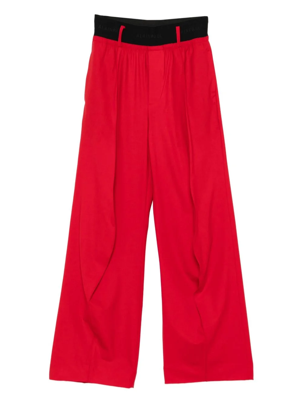 pleated-front trousers - 1