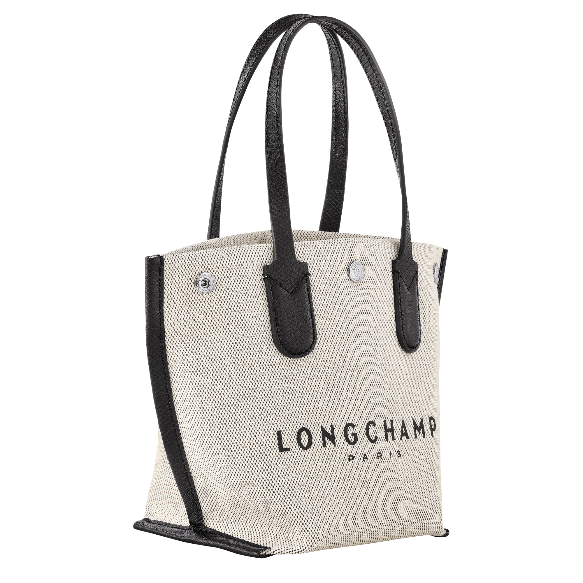 Essential XS Tote bag Ecru - Canvas - 3