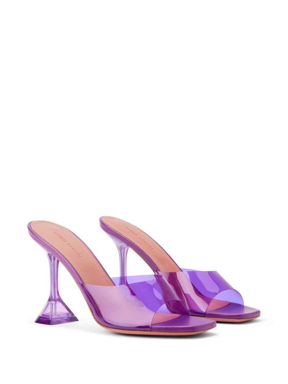 Lupita transparent mules - 2